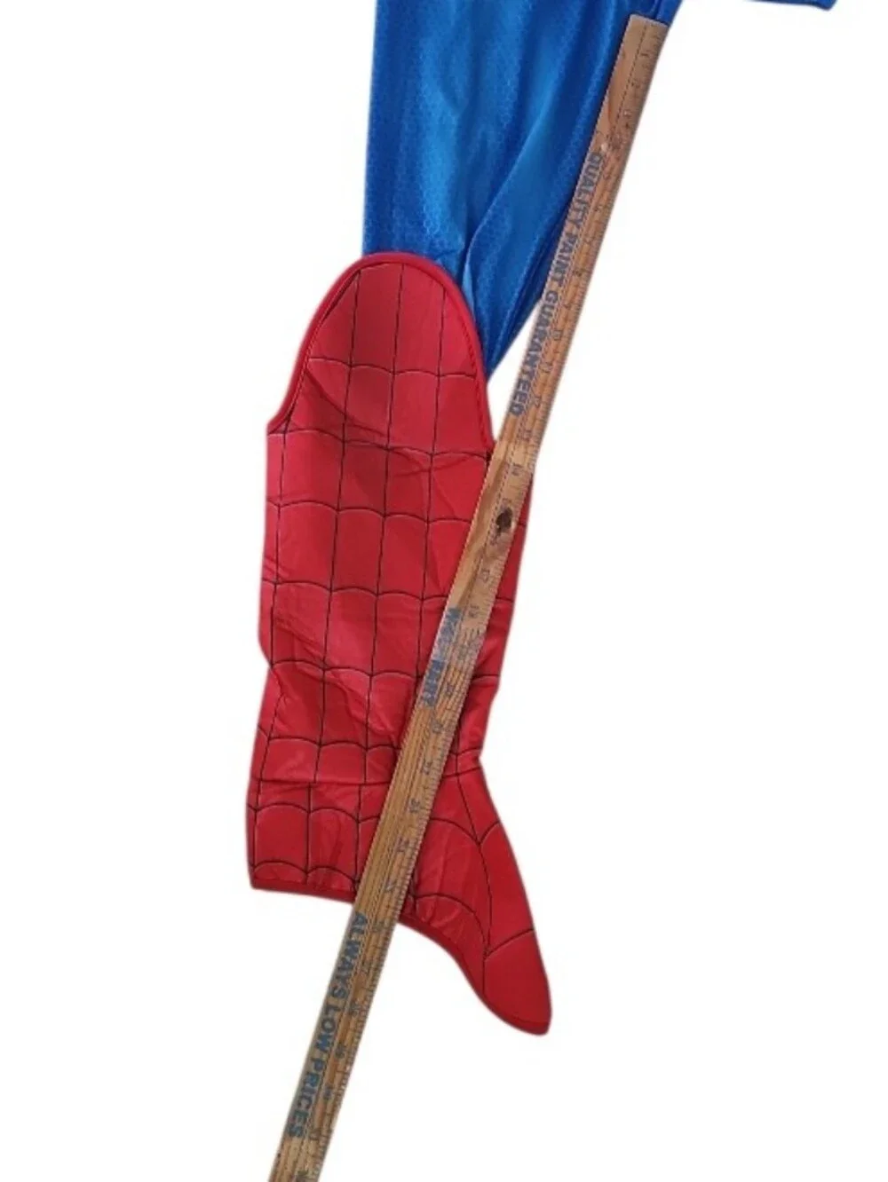 Marvel Spider-Man Deluxe Muscle Costume Kids Large10/12 Padded Halloween Cosplay